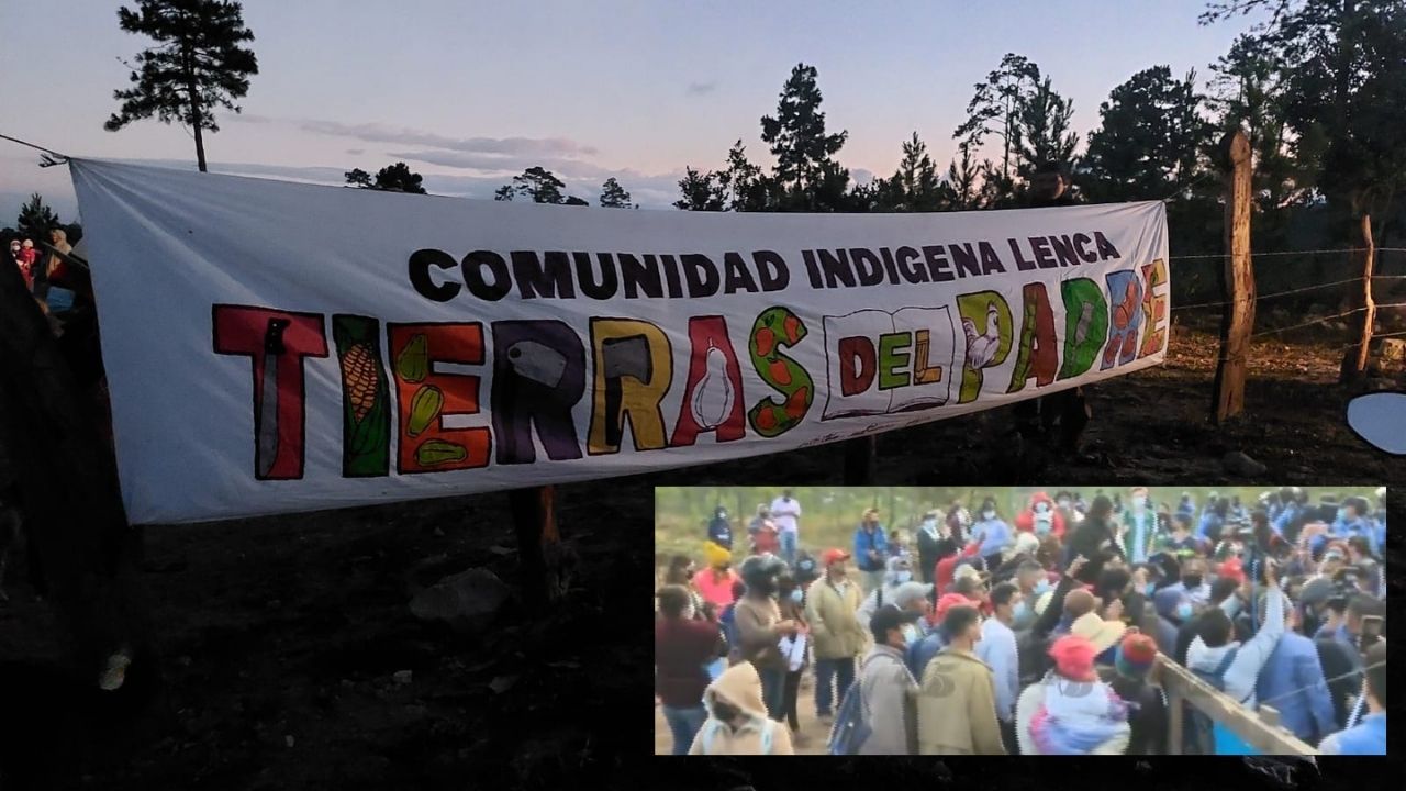 Pobladores indígenas lencas claman ayuda a Xiomara Castro ante desalojo en comunidad Tierras del Padre