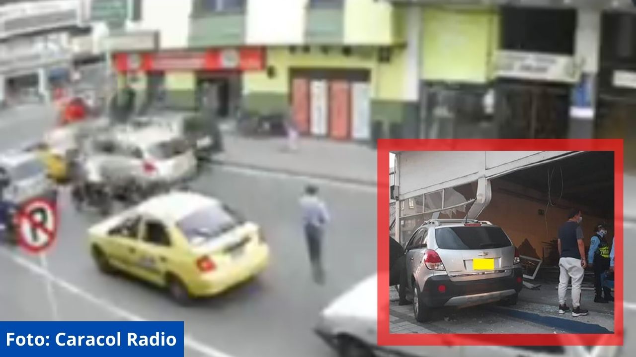 Vídeo: Conductor en estado de ebriedad atropella motociclista e intenta huir en Colombia