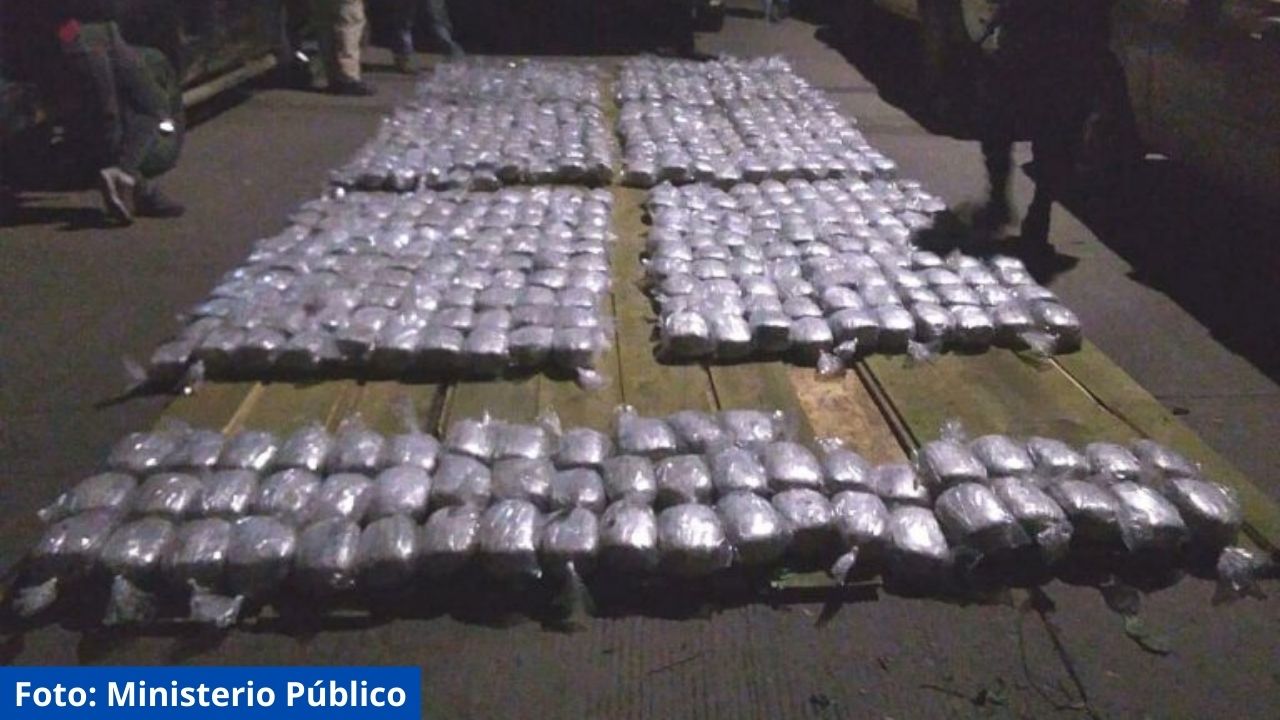 Decomisan más de mil paquetes de supuesta marihuana en Choluteca