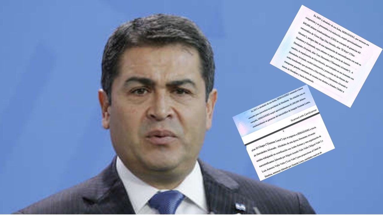 Sobornos, negocios con narcos y tráfico de 500 mil kilos de cocaína; el documento que destapa a Juan Orlando Hernández