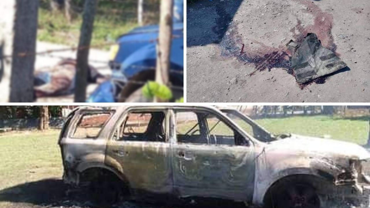 Hasta chalecos antibalas y pasamontañas hallaron tras masacre en Colón