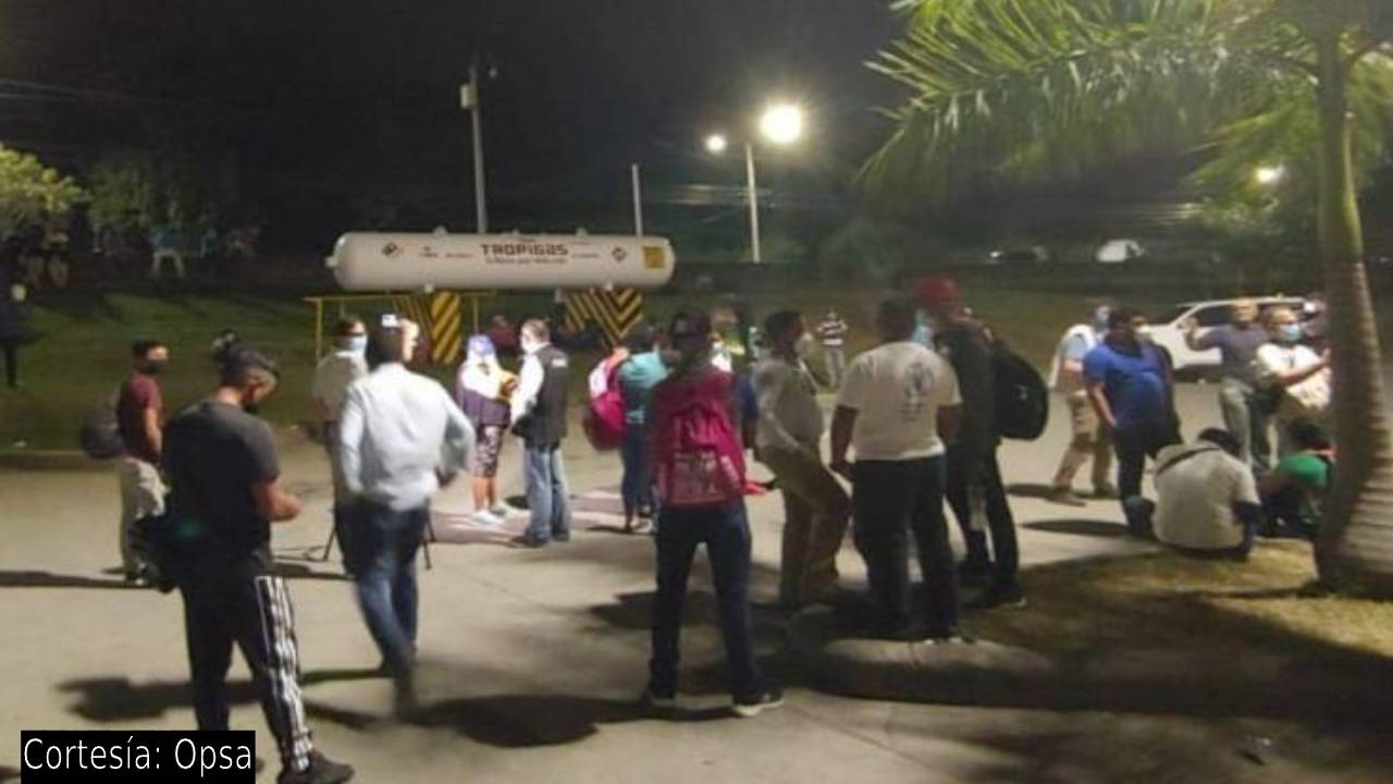 Migración de Guatemala impidió paso a caravana de migrantes hondureños