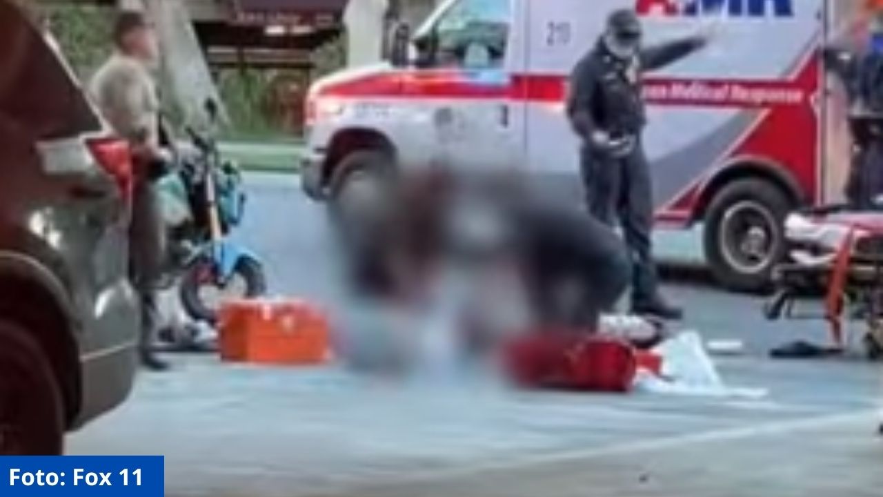 Mujer muere tras caer de un estacionamiento mientras aprendía a usar una motocicleta