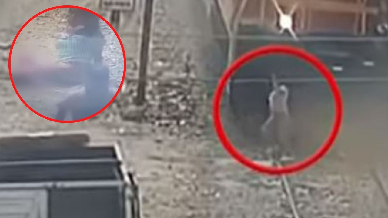 Por distraída perdió una pierna; mujer iba con audífonos y no se percató que venía un tren