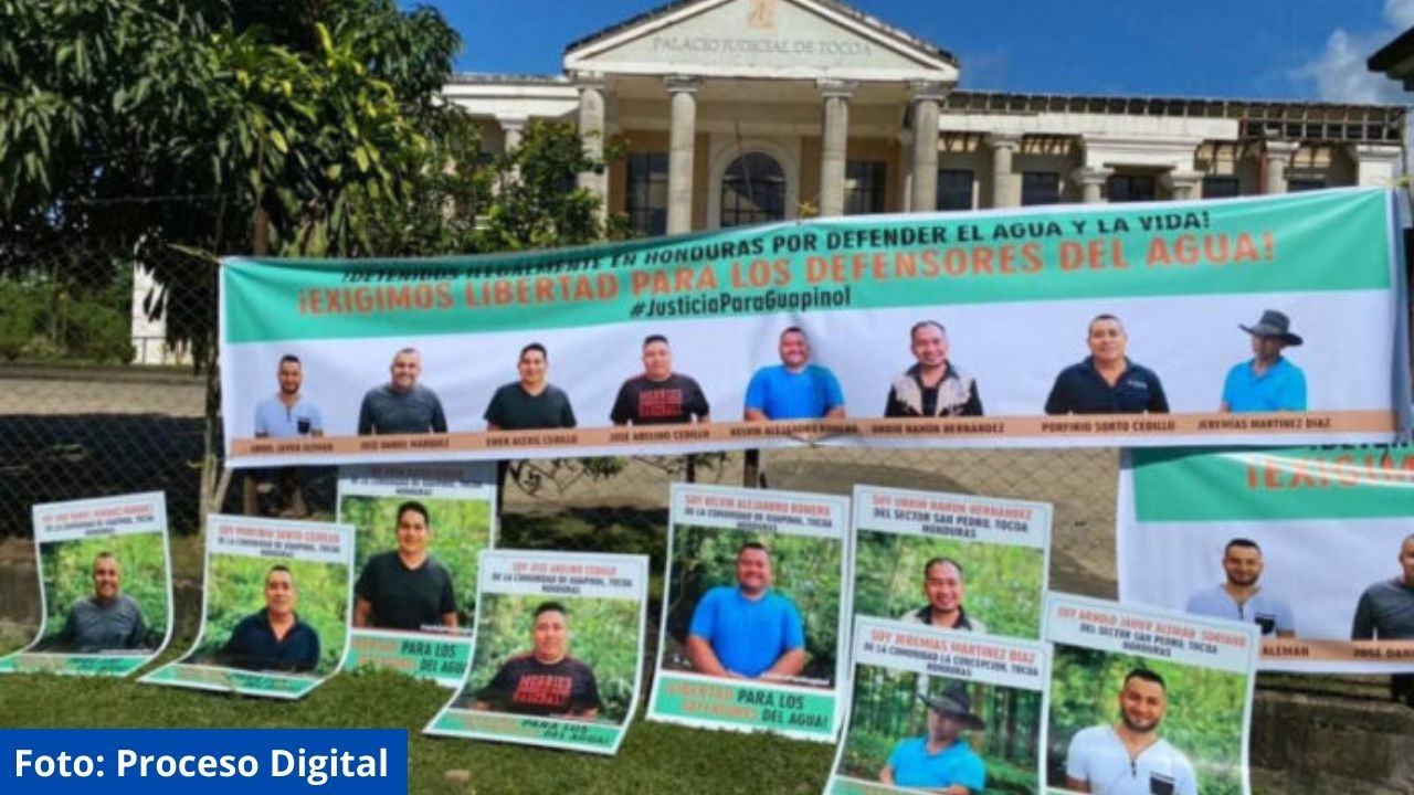 Imagen de Otorgan libertad para acusados en caso Guapinol