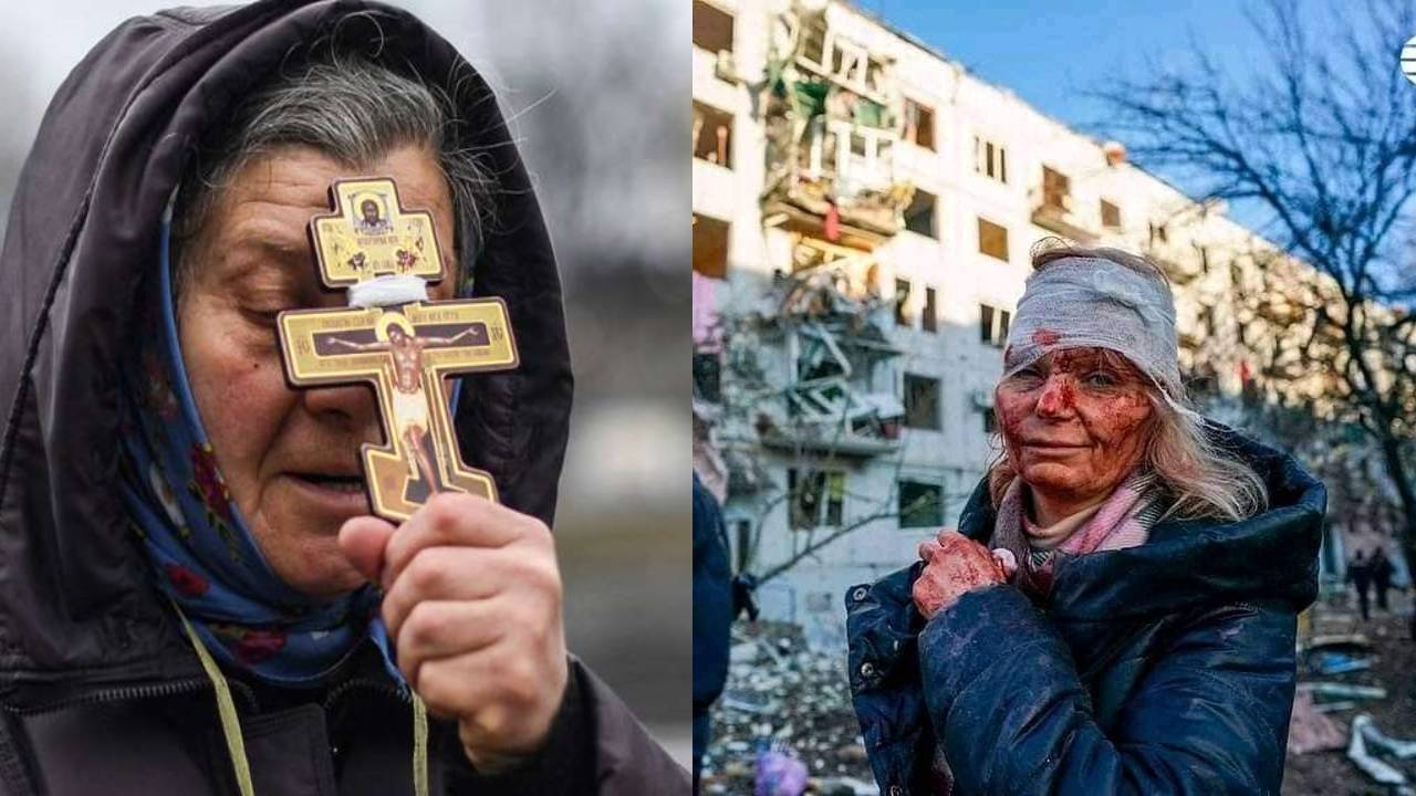 Desgarradoras imágenes del ataque de Rusia a Ucrania