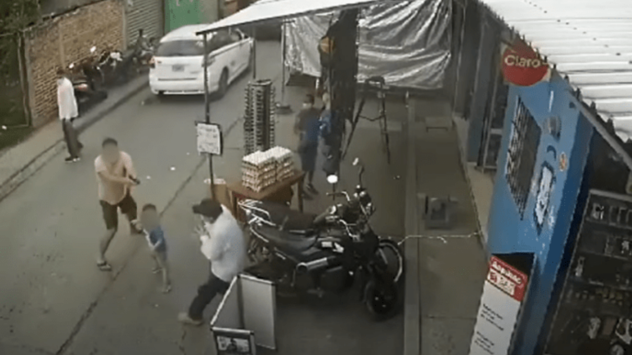 Vídeo: Niño presencia balacera entre su padre y sujeto que quería robárselo en Comayagua