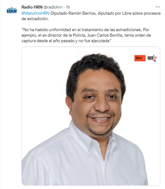 ¿Por qué al 'Tigre' Bonilla se le capturó un año después y por qué a JOH no se le incautan los bienes?, pregunta diputado