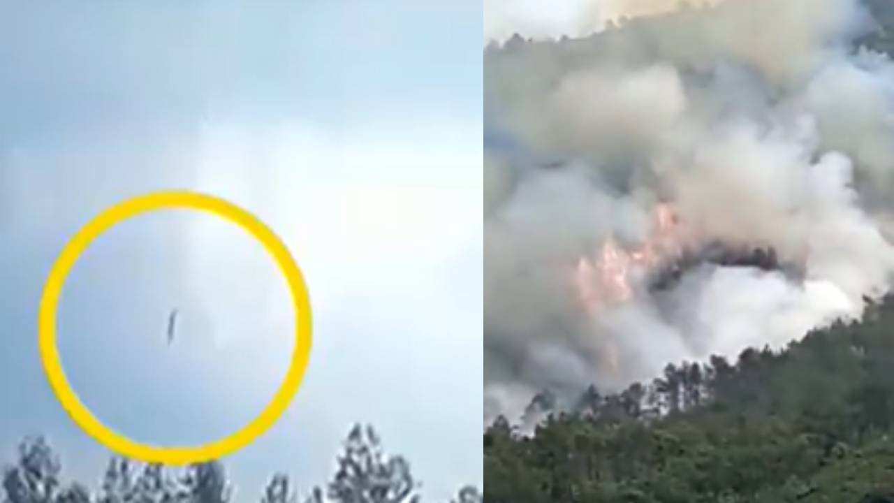 Impactantes videos de la caída del Boeing 737-800 que se estrelló con 132 pasajeros en China