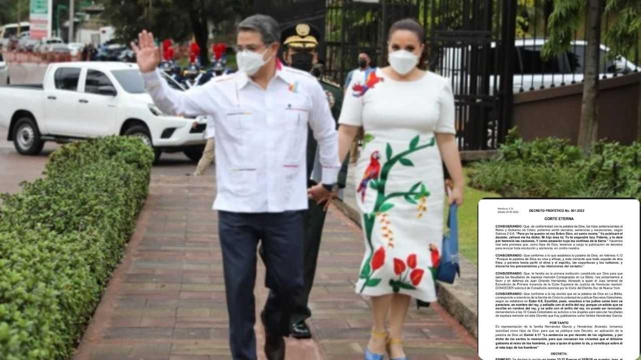 Ana García publica 'decreto profético' para rogar 'misericordia a favor y en defensa' de JOH