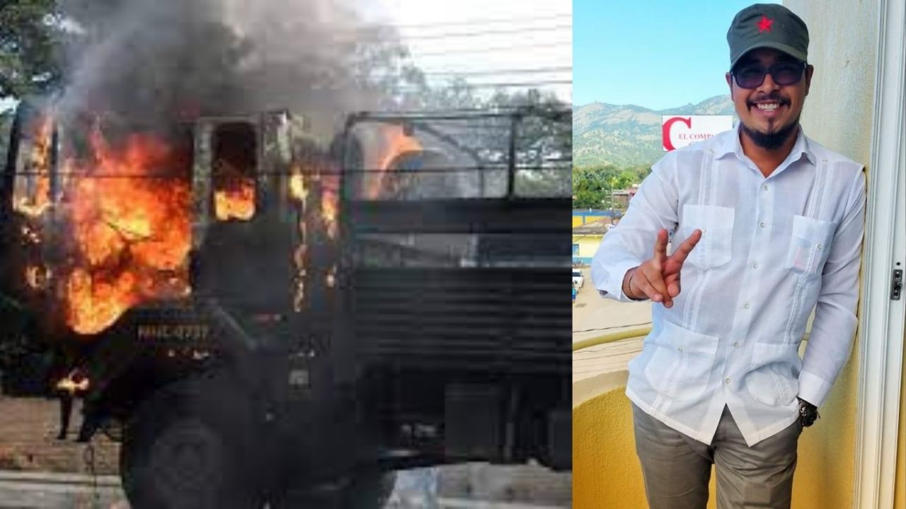 Absuelto líder universitario acusado de incendiar camión militar tras aplicarle 'amnistía política'