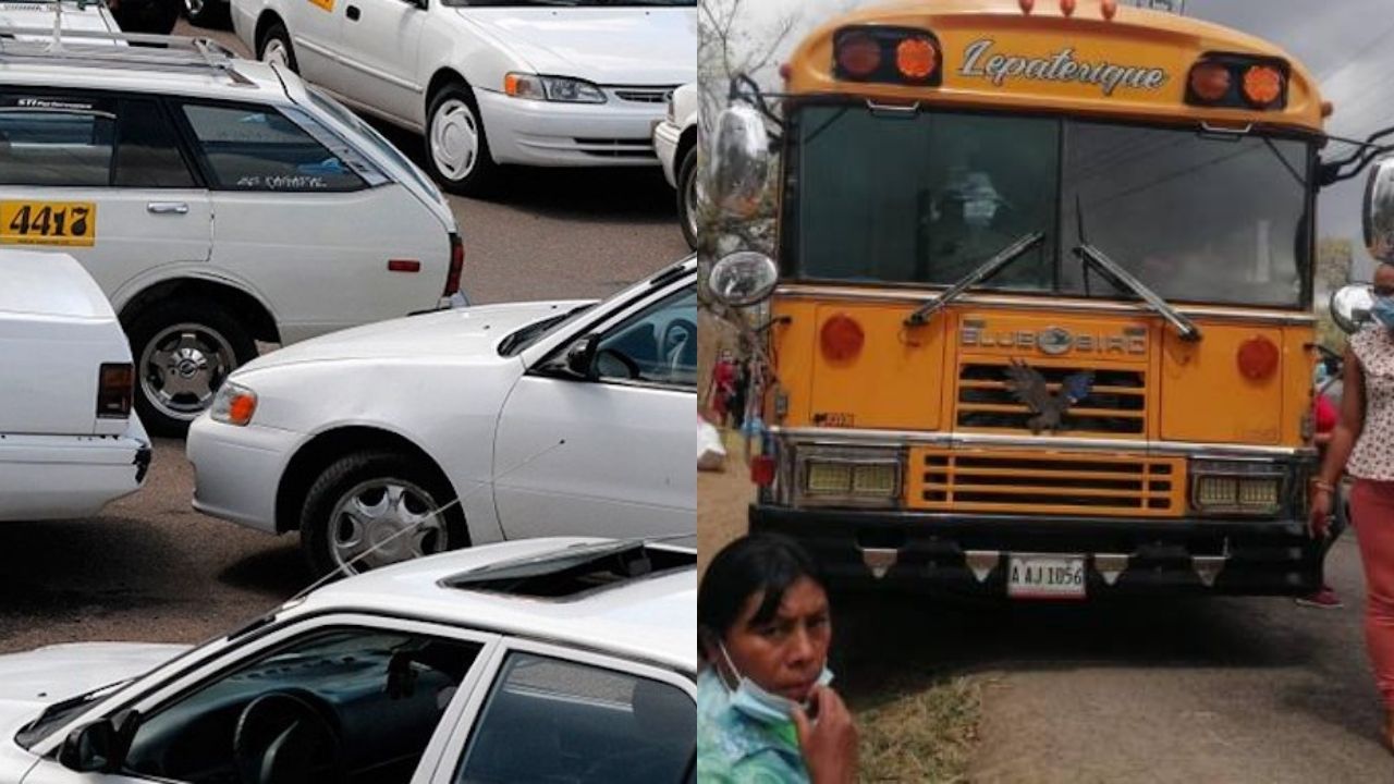 Cierran terminal de buses de Lepaterique y punto de taxis de la Kennedy por extorsión; transportistas solicitan al gobierno seguridad