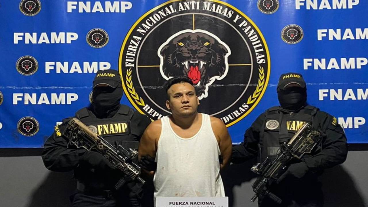 Capturan a miembro de la M-1, la  nueva banda que extorsiona a transportistas en Honduras
