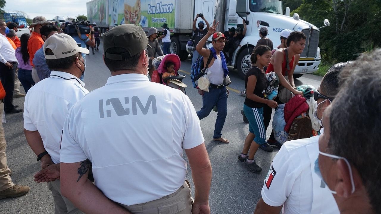 Autoridades interceptaron a 18 migrantes en norte de México; entre ellos hondureños