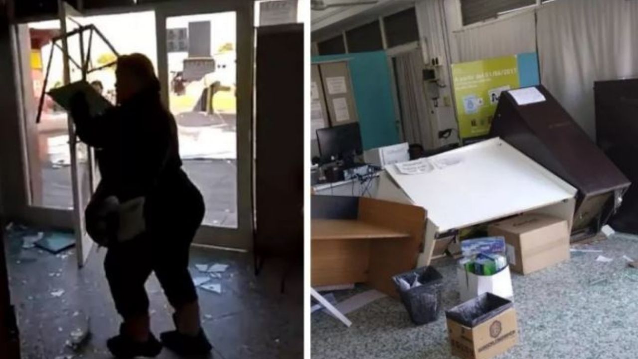 Video: Mujer destroza oficina al no recibir el documento que su mamá enferma necesitaba