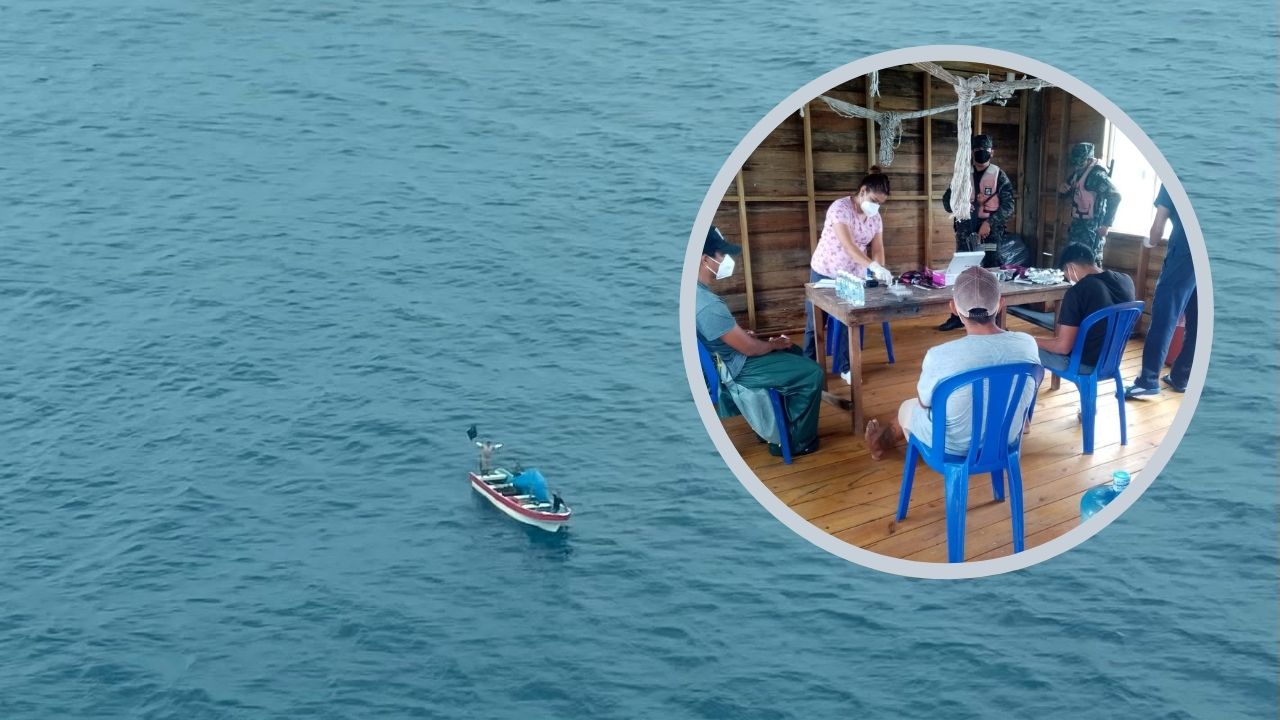 Sanos y salvos rescatan a pescadores artesanales en Cayos Cochinos