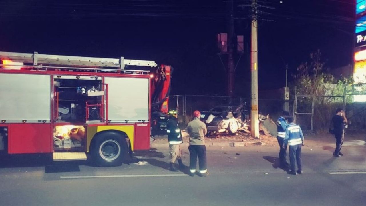 Agente de la DPI muere en accidente vehicular en Tegucigalpa; el conductor iba alcoholizado