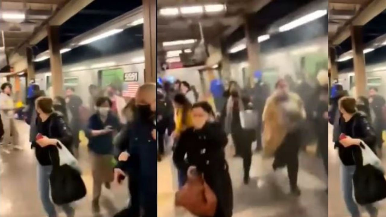¡Pánico! Impactantes vídeos del ataque en el Metro de Nueva York