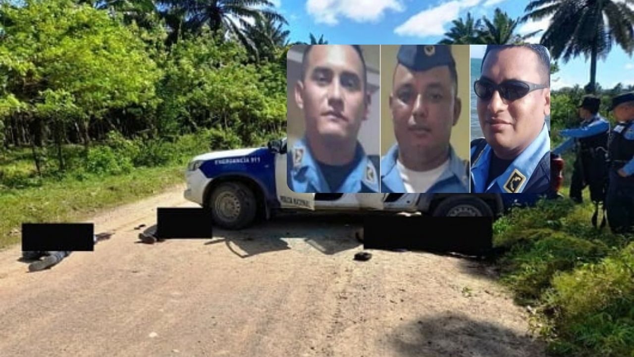 Automóvil es clave para encontrar asesinos de tres policías en Colón