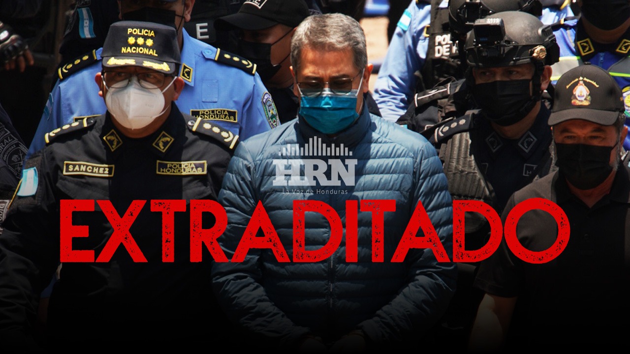 Juan Hernández, primer expresidente en la historia en ser extraditado a EE. UU. por narcotráfico