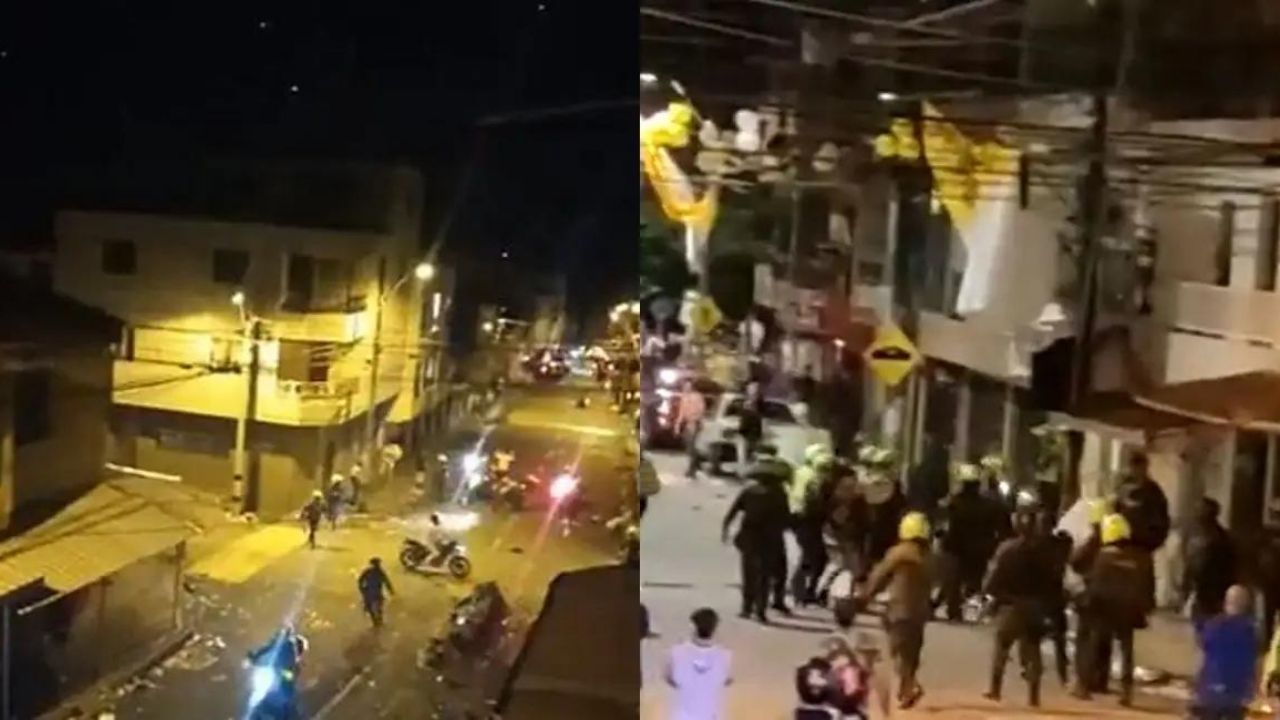 Piedras, machetes y hasta disparos en fiesta de Domingo de Resurrección, mira el video