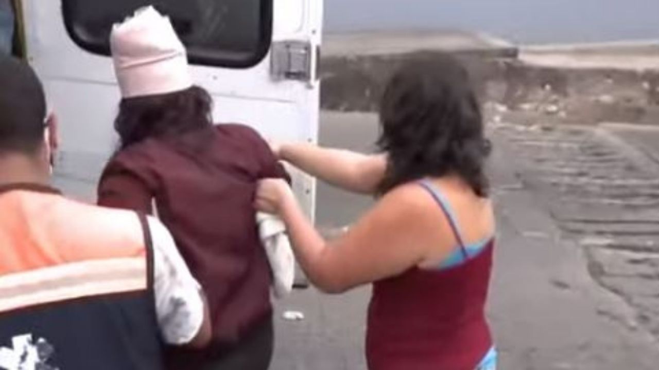 Hondureña se lanza de taxi en movimiento para salvar su vida; la llevaban raptada para matarla