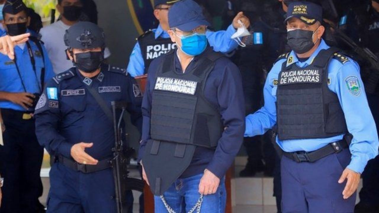 Sala constitucional ad hoc está reunida para conocer recurso de amparo interpuesto por la defensa de JOH