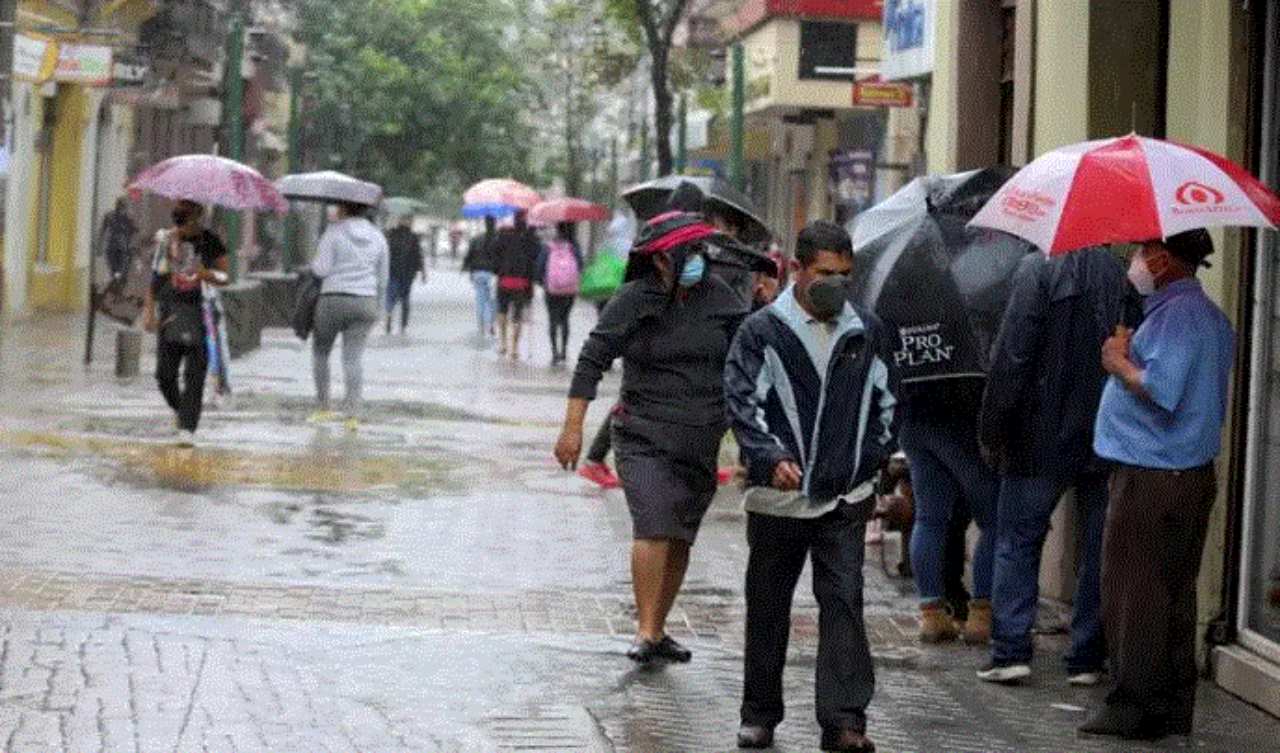 Lluvias todo el fin de semana pronostican para estas zonas de Honduras