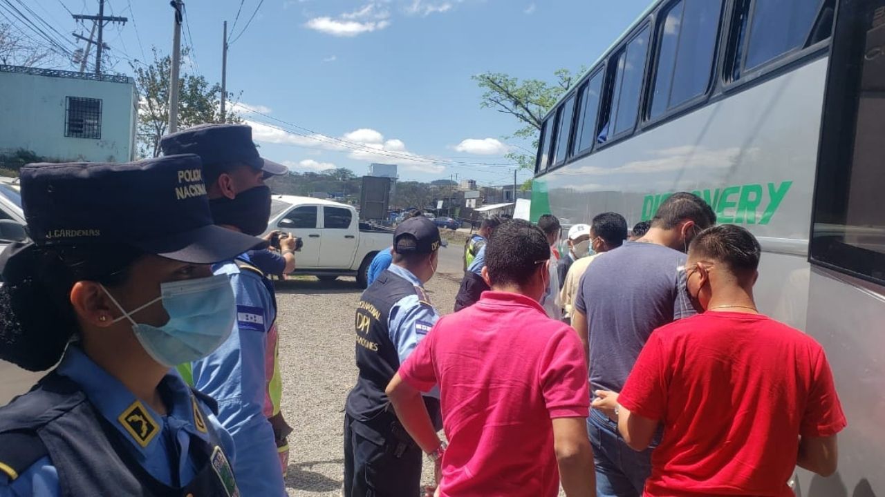 Honduras ha retenido más de 16 mil extranjeros por movilizarse de manera ilegal
