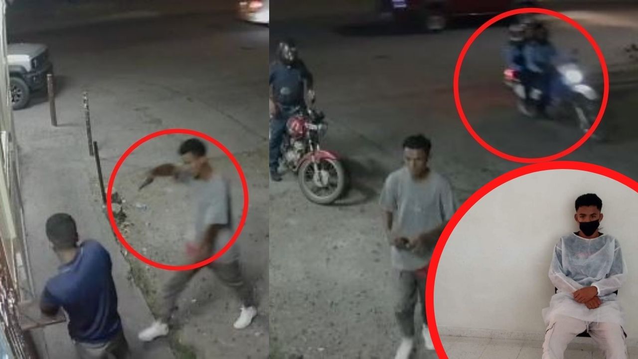 Cae hondureño que se viralizó al cometer un asalto mientras pasaban policiales