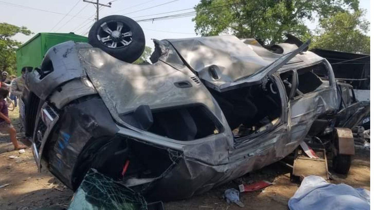 Identifican a víctimas de aparatoso accidente en Villanueva, Cortés