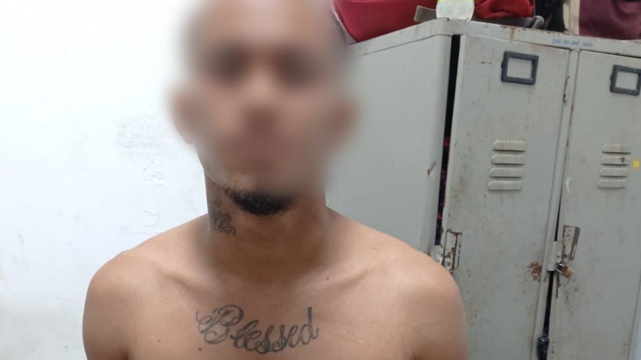Capturan en Valle a salvadoreño miembro de la MS-13; tenía atemorizados a jóvenes hondureños
