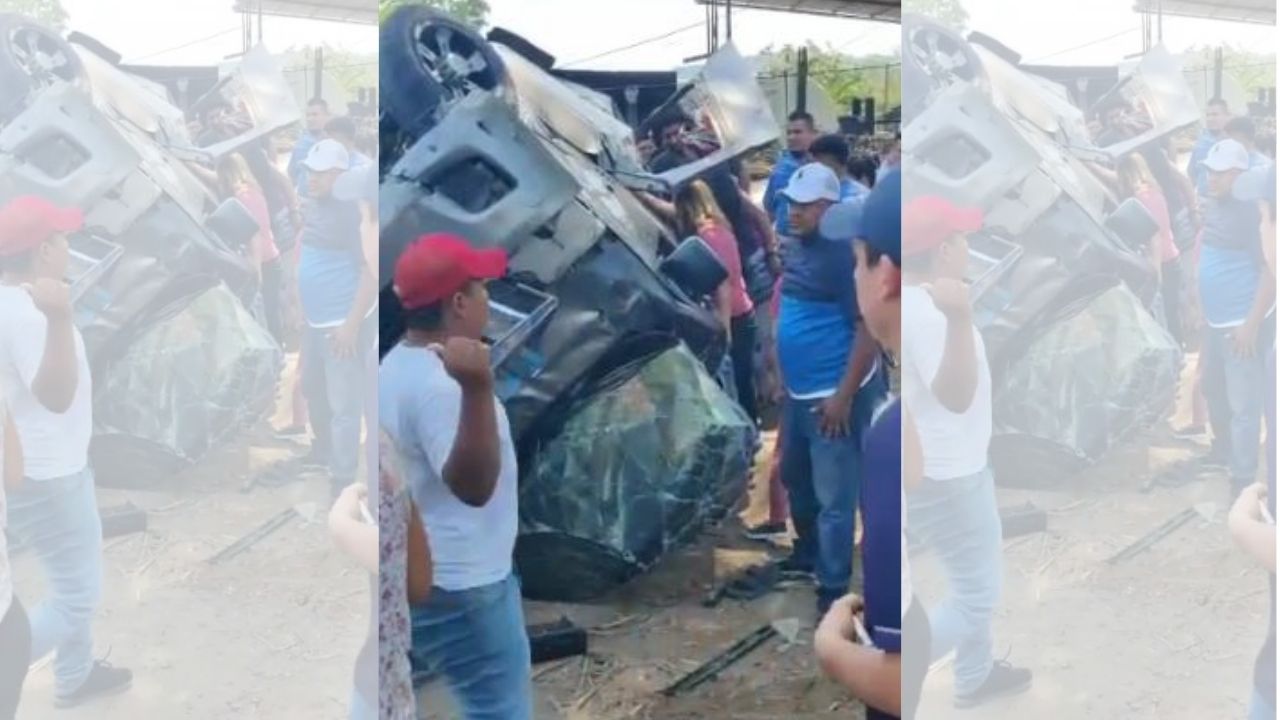 Imagen de Cuatro muertos y varios heridos en accidente en Villanueva: 5 vehículos involucrados; pasajeros de rapidito salieron volando