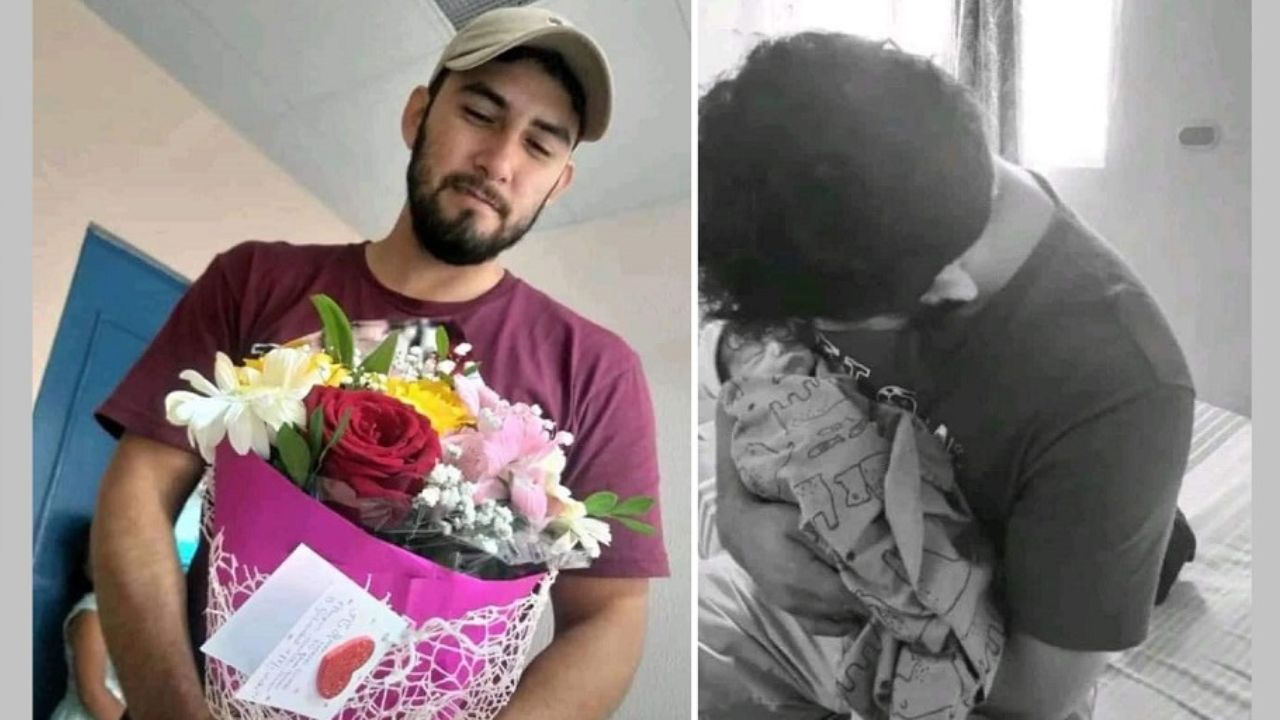 ¡Lamentable! Joven muere en un accidente justo después de conocer a su hijo recién nacido