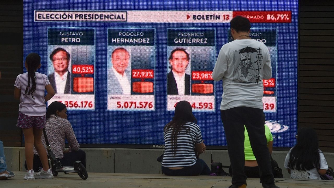 Gustavo Petro y Rodolfo Hernández se van a segunda vuelta para disputarse la Presidencia de Colombia