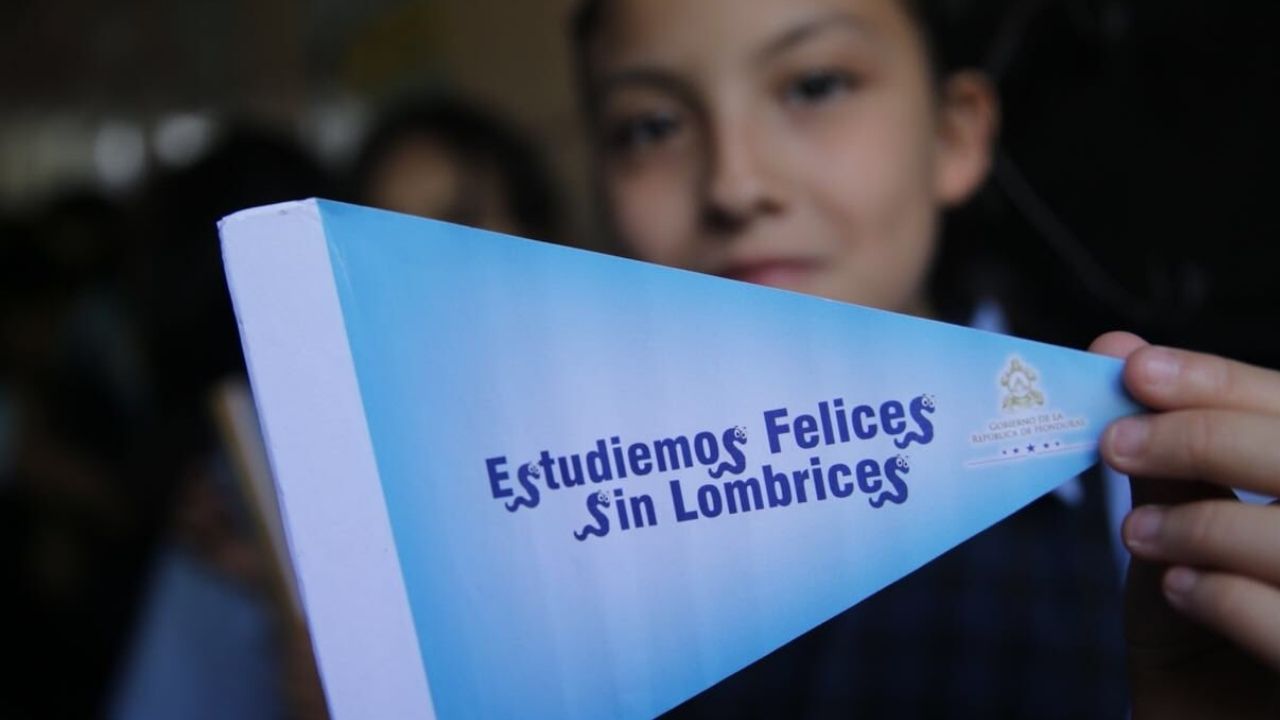 Honduras desarrolla compaña de desparasitación a más de 1.6 millones de niños