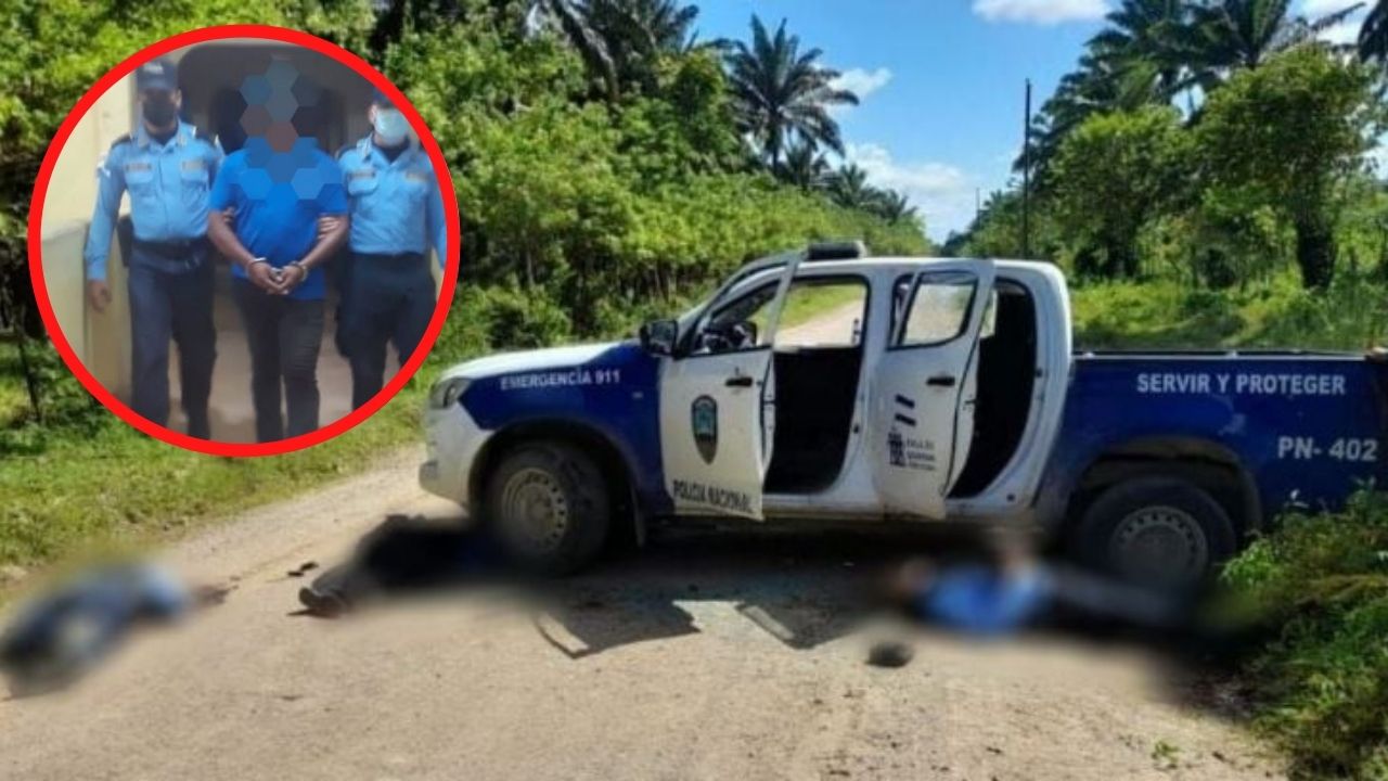 Cae primer implicado en el asesinato de tres policías hondureños en Colón