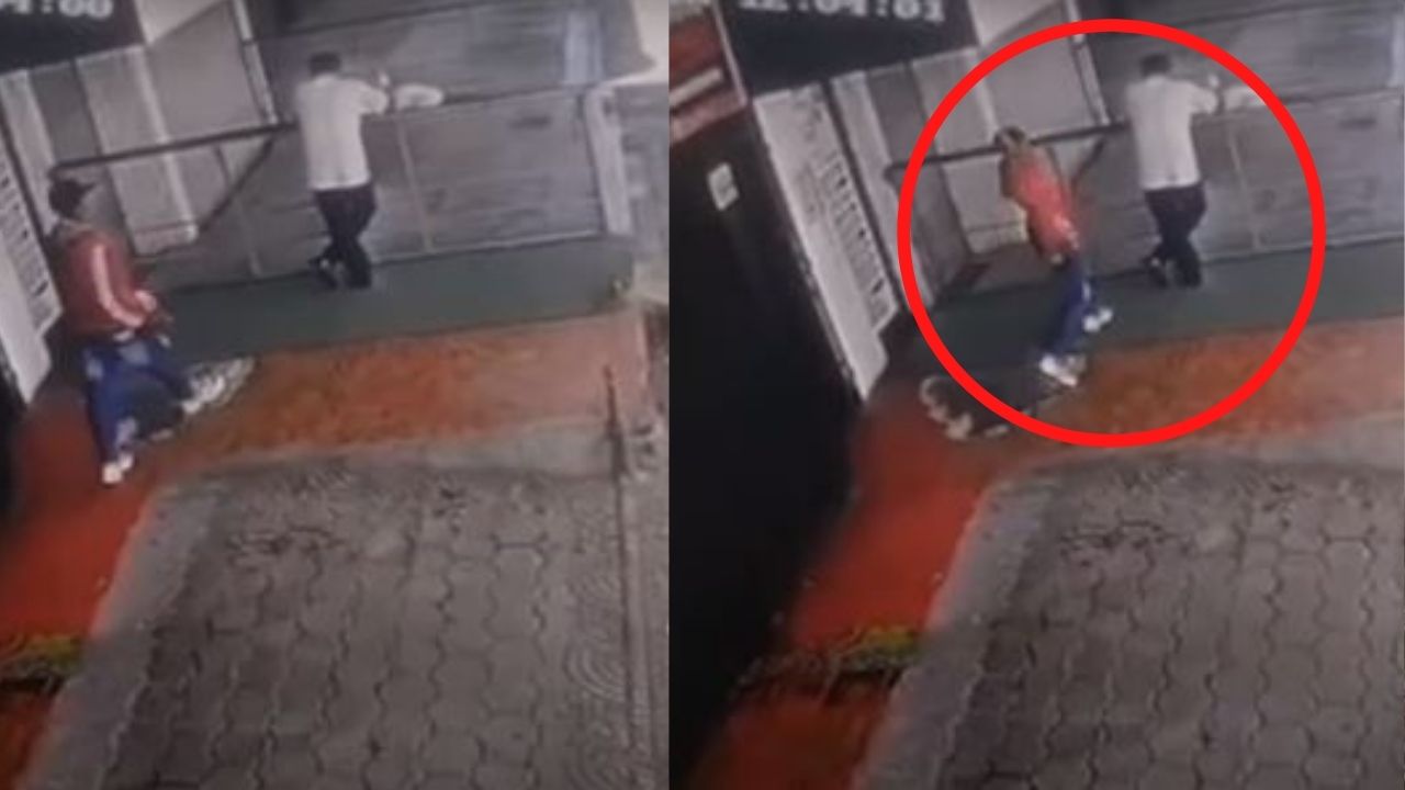 Mira la forma inusual con la que ladrón asalta a su víctima, aquí el video