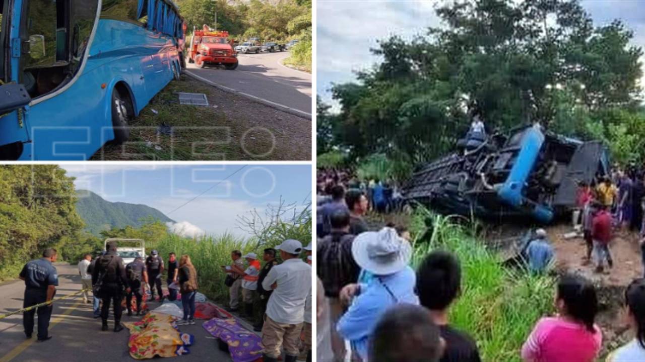 Al menos once devotos del Cristo Negro murieron y otros 26 resultaron heridos al accidentarse autobús en México