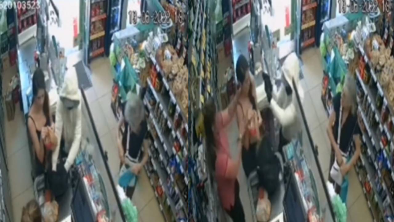 'Ni lo pensó': valiente cajera roció gas pimienta a hombre que le apuntó en intento de asalto