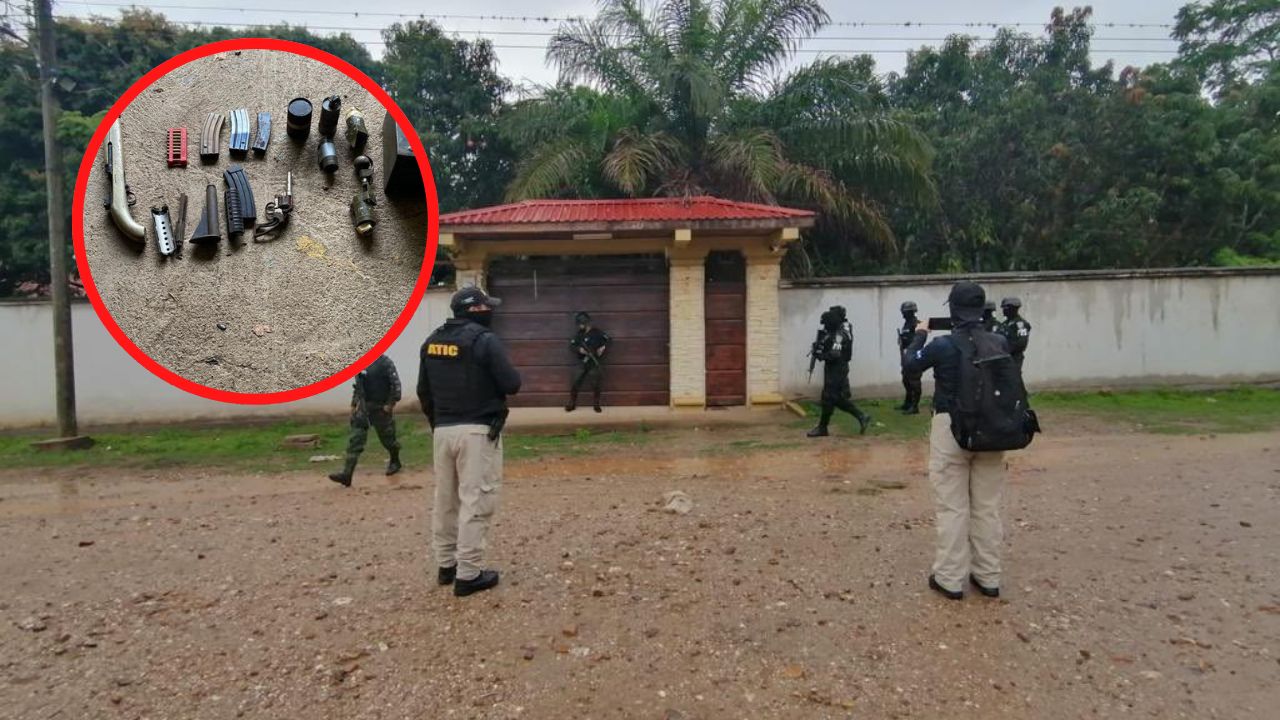 Arma de fuego, chalecos antibalas y kits de explosivos: lo que hallaron en casa de 'El Tigre' Bonilla