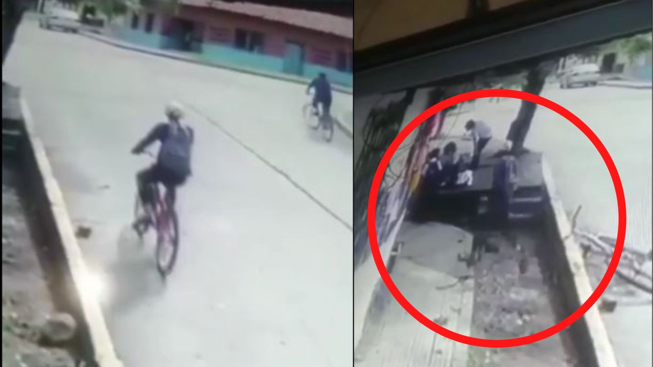 Video: Niños de escuela fueron asaltados por sujeto en San Lorenzo, Valle
