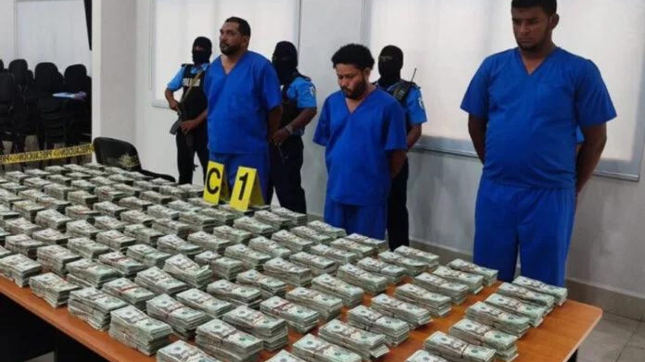 Nicaragua decomisó cerca de un millón de dólares en frontera con Honduras