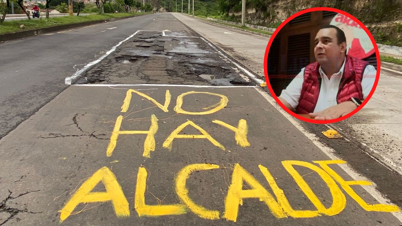 Así reaccionó el alcalde Jorge Aldana a la campaña 'Apadrina un bache' en la capital