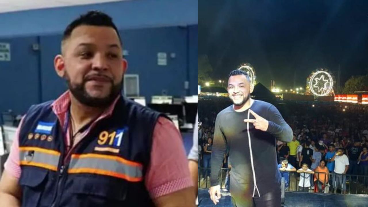 Imagen de 'Tony' Castellanos, vocalista de La Gran Banda, sería el director del 911 en la zona norte de Honduras