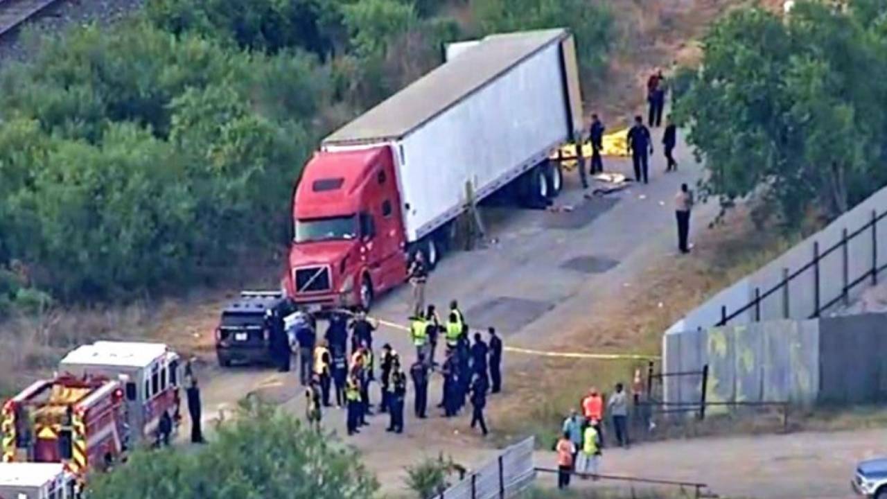 Aumenta a 14 el número de migrantes hondureños muertos en tráiler en Texas