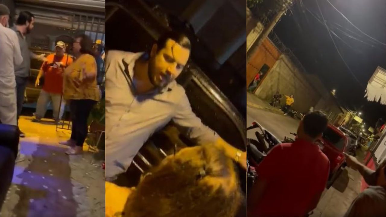 'Respeta mi portón, es sagrado', hondureña  molesta con dueño de negocio por estacionar frente a su casa