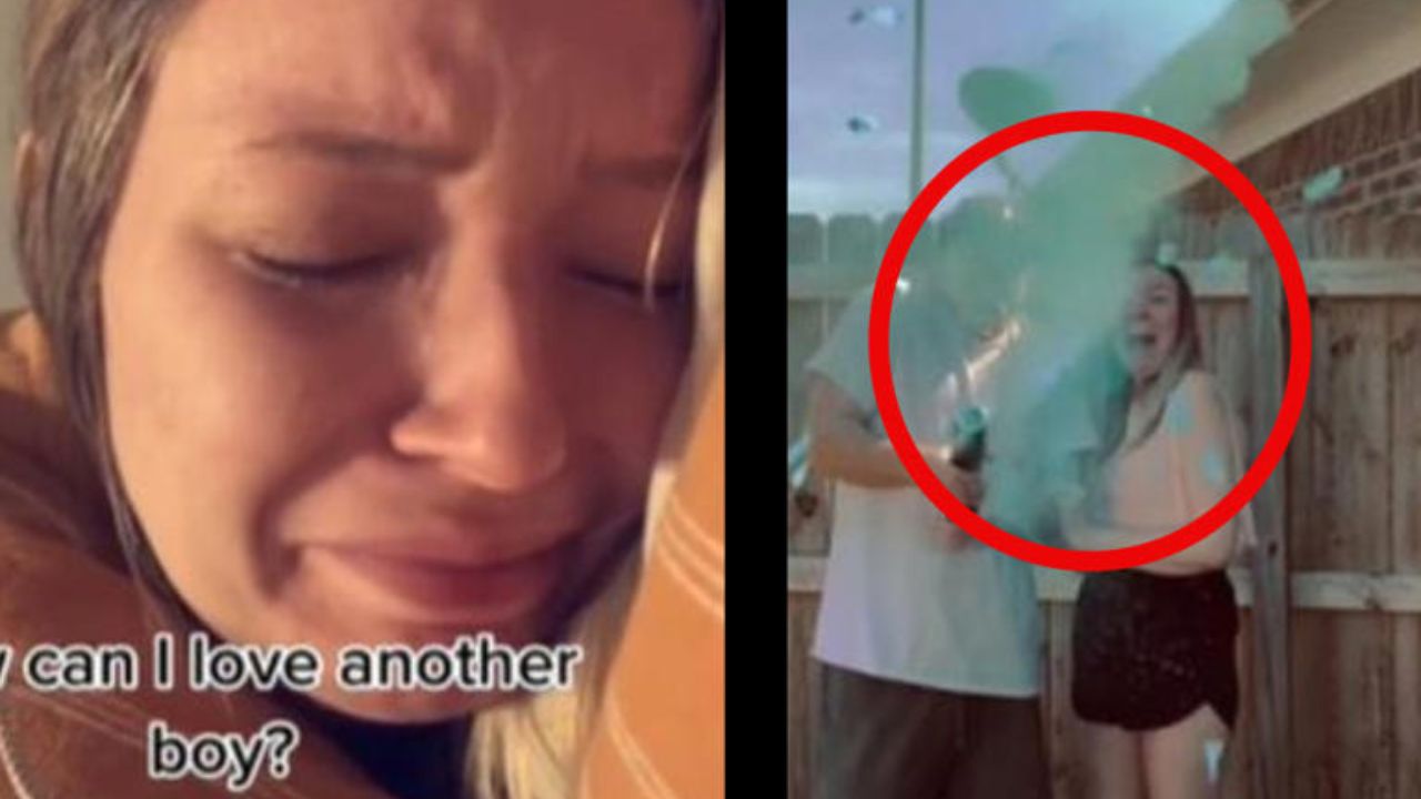 Mujer llora decepcionada porque tendrá otro niño y no una niña; su reacción ya es viral
