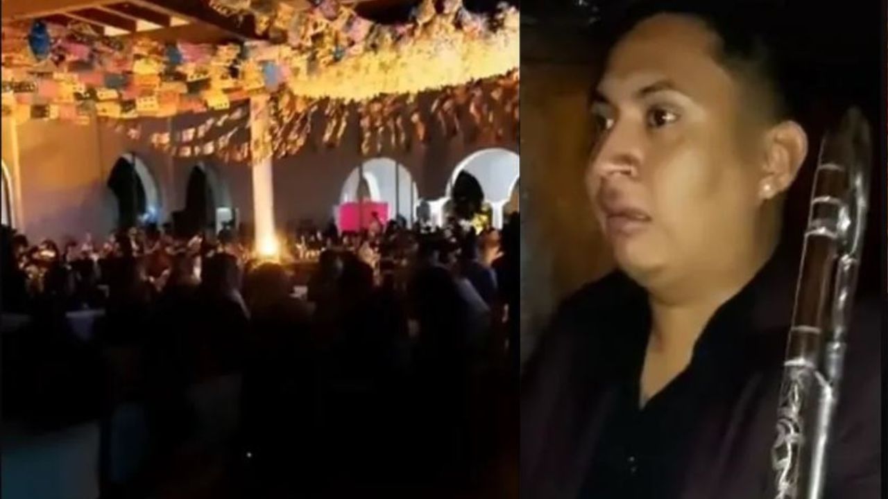 Video: Músico rompe en llanto en boda de su ex, su exsuegro hace algo que le levanta el ánimo