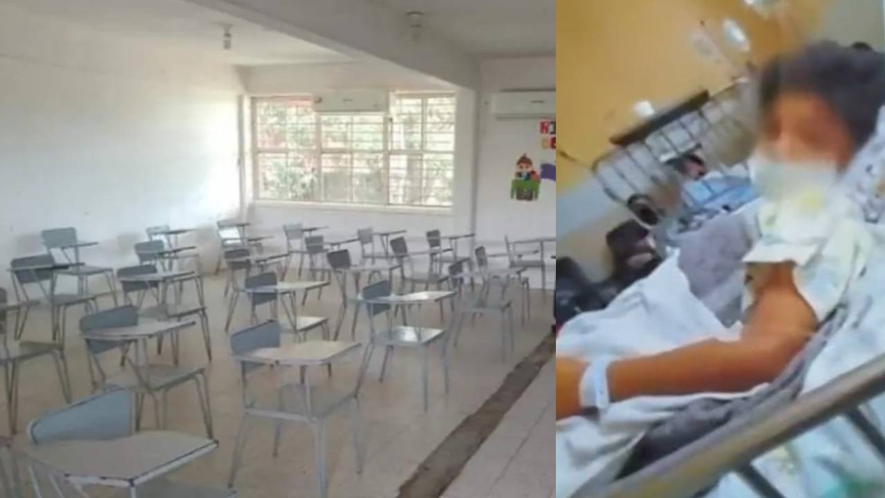 Niño fue hospitalizado tras golpiza de sus compañeros porque no les compartió almuerzo